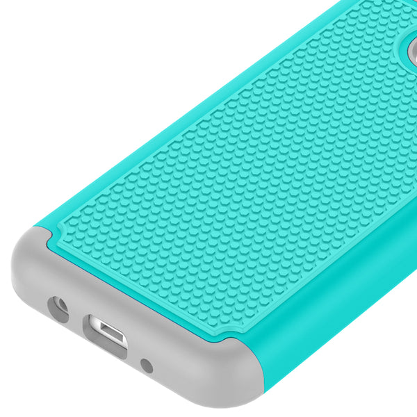 Samsung Galaxy J3 Emerge / J3 2017 / J3 Prime / J3 Mission / J3 Eclipse / J3 Luna Pro / Sol 2 / Amp Prime 2 / Express Prime 2 Case, LK Hybrid Armor Defender Protective Case Cover