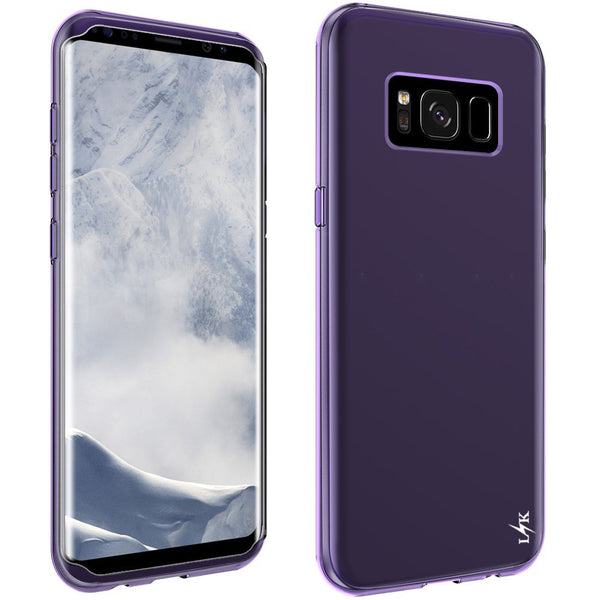 Galaxy S8 Case, LK Ultra [Slim Thin] Scratch Resistant TPU Rubber Soft Skin Silicone Protective Case Cover for Samsung Galaxy S8
