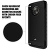 Moto X4 Case, LK [Carbon Fiber] Shock Absorption Hybrid Armor Defender Protective Case Cover for Motorola Moto X4