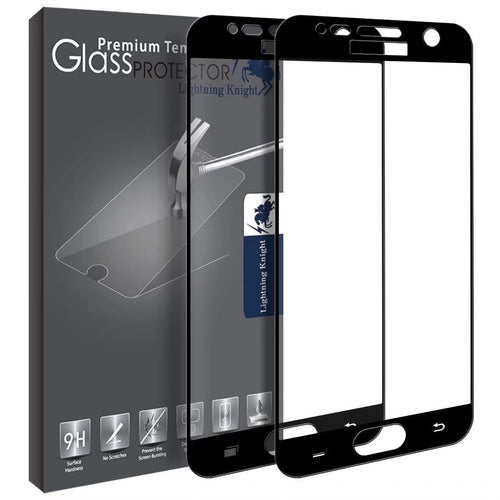 Samsung Galaxy S7 Screen Protector,  Full Cover Tempered Glass with Lifetime Replacement Warranty