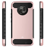 Moto X4 Case, LK [Carbon Fiber] Shock Absorption Hybrid Armor Defender Protective Case Cover for Motorola Moto X4