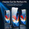 LK 2 Pack Glass Screen Protector Compatible with iPhone 13 / iPhone 13 Pro 6.1inch [New Version] Scratch Resistant Shatterproof, HD Clear Touch Sensitive, Upgraded Enhanced Protection Tempered Glass