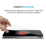 iPhone 5 / 5S / SE / 5C Screen Protector (4-Pack)  [Tempered Glass] with Lifetime Replacement Warranty
