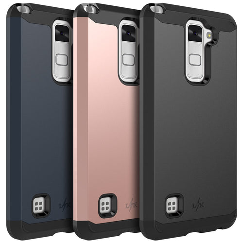 LG Stylo 2 Case, LG Stylo 2 Plus Case, LK [Gladiator Series] Shock Absorption Hybrid Armor Defender Protective Case Cover for LG Stylo 2 / LG Stylo 2 Plus
