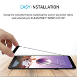 [2 Pack] LK for LG Stylo 4 Screen Protector, [Full Cover] Tempered Glass with Lifetime Replacement Warranty