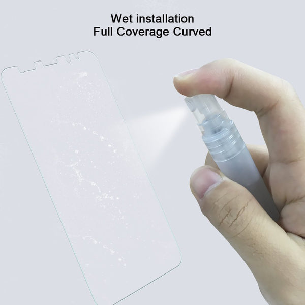 [3 Pack] LK for Samsung Galaxy S9 Screen Protector, Liquid Skin [New Version] [Case-Friendly] [Bubble-Free] HD Clear Flexible Film with Lifetime Replacement Warranty