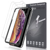 [3 PACK] LK for iPhone XS Max Screen Protector, [Tempered Glass][Case Friendly] DoubleDefence Technology [Alignment Frame Easy Installation] with Lifetime Replacement Warranty