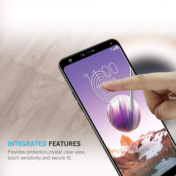 [2 Pack] LK for LG Stylo 4 Screen Protector, [Full Cover] Tempered Glass with Lifetime Replacement Warranty