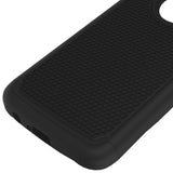 Moto G5 Plus Case, LK [Shock Absorption] Drop Protection Hybrid Armor Defender Protective Case Cover for Motorola Moto G Plus (5th Generation) - Black