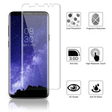 [3 Pack] LK for Samsung Galaxy S9 Screen Protector, Liquid Skin [New Version] [Case-Friendly] [Bubble-Free] HD Clear Flexible Film with Lifetime Replacement Warranty