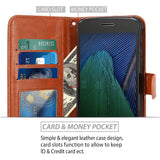 Moto G5 Plus Case, LK Luxury PU Leather Wallet Flip Protective Case Cover with Card Slots and Stand for Motorola Moto G Plus (5th Generation)
