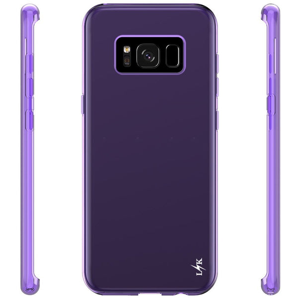 Galaxy S8 Case, LK Ultra [Slim Thin] Scratch Resistant TPU Rubber Soft Skin Silicone Protective Case Cover for Samsung Galaxy S8