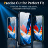 LK 2 Pack Glass Screen Protector Compatible with iPhone 13 / iPhone 13 Pro 6.1inch [New Version] Scratch Resistant Shatterproof, HD Clear Touch Sensitive, Upgraded Enhanced Protection Tempered Glass