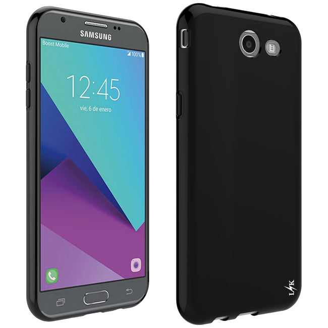 Samsung Galaxy J3 Emerge / J3 2017 / J3 Prime / J3 Mission / J3 Eclipse / J3 Luna Pro / Sol 2 / Amp Prime 2 / Express Prime 2 Case,  Ultra Slim Thin TPU Silicone Protective Case Cover