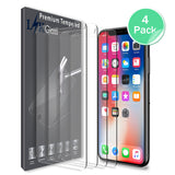 iPhone X Screen Protector, [Tempered Glass] with Lifetime Replacement Warranty