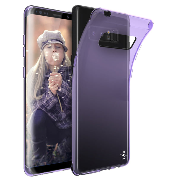 Galaxy Note 8 Case, LK Ultra [Slim Thin] Scratch Resistant TPU Rubber Soft Skin Silicone Protective Case Cover for Samsung Galaxy Note 8