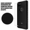 Google Pixel 2 XL Case, LK [Carbon Fiber] Shock Absorption Hybrid Armor Defender Protective Case Cover for Google Pixel 2 XL