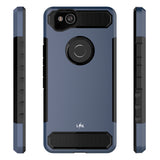 Google Pixel 2 XL Case, LK [Carbon Fiber] Shock Absorption Hybrid Armor Defender Protective Case Cover for Google Pixel 2 XL
