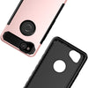 Google Pixel 2 XL Case, LK [Carbon Fiber] Shock Absorption Hybrid Armor Defender Protective Case Cover for Google Pixel 2 XL