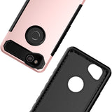Google Pixel 2 XL Case, LK [Carbon Fiber] Shock Absorption Hybrid Armor Defender Protective Case Cover for Google Pixel 2 XL