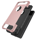 Google Pixel 2 XL Case, LK [Carbon Fiber] Shock Absorption Hybrid Armor Defender Protective Case Cover for Google Pixel 2 XL
