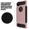 Google Pixel 2 XL Case, LK [Carbon Fiber] Shock Absorption Hybrid Armor Defender Protective Case Cover for Google Pixel 2 XL