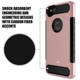 Google Pixel 2 XL Case, LK [Carbon Fiber] Shock Absorption Hybrid Armor Defender Protective Case Cover for Google Pixel 2 XL