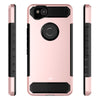 Google Pixel 2 XL Case, LK [Carbon Fiber] Shock Absorption Hybrid Armor Defender Protective Case Cover for Google Pixel 2 XL