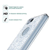 Google Pixel 2 Case, LK [Shock Absorbing] White Henna Mandala Floral Lace Clear Design Printed Air Hybrid with TPU Bumper Protective Case Cover for Google Pixel 2