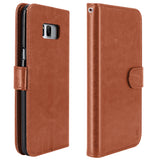 Galaxy S8 Case with Wrist Strap Luxury PU Leather Wallet Flip Protective Case Cover with Card Slots and Stand