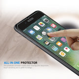 iPhone 7 / iPhone 8 Screen Protector, [Tempered Glass] with Lifetime Replacement Warranty