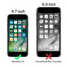 iPhone 7 / iPhone 8 Screen Protector, [Tempered Glass] with Lifetime Replacement Warranty