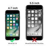 iPhone 7 / iPhone 8 Screen Protector, [Tempered Glass] with Lifetime Replacement Warranty