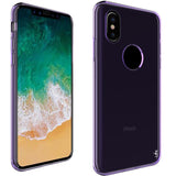 iPhone X Case, Ultra [Slim Thin] Scratch Resistant TPU Rubber Soft Skin Silicone Protective Case Cover for Apple iPhone X (Clear)