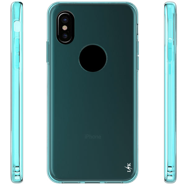 iPhone X Case, Ultra [Slim Thin] Scratch Resistant TPU Rubber Soft Skin Silicone Protective Case Cover for Apple iPhone X (Clear)