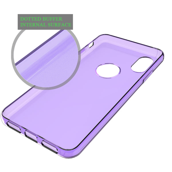 iPhone X Case, Ultra [Slim Thin] Scratch Resistant TPU Rubber Soft Skin Silicone Protective Case Cover for Apple iPhone X (Clear)