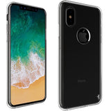 iPhone X Case, Ultra [Slim Thin] Scratch Resistant TPU Rubber Soft Skin Silicone Protective Case Cover for Apple iPhone X (Clear)