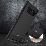 Galaxy Note 8 Carbon Fiber Case,  Shock Absorption Hybrid Armor Defender Protective Case