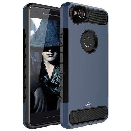 iPhone X Case, [Carbon Fiber] Shock Absorption Hybrid Armor Defender Protective Case Cover for Apple iPhone X